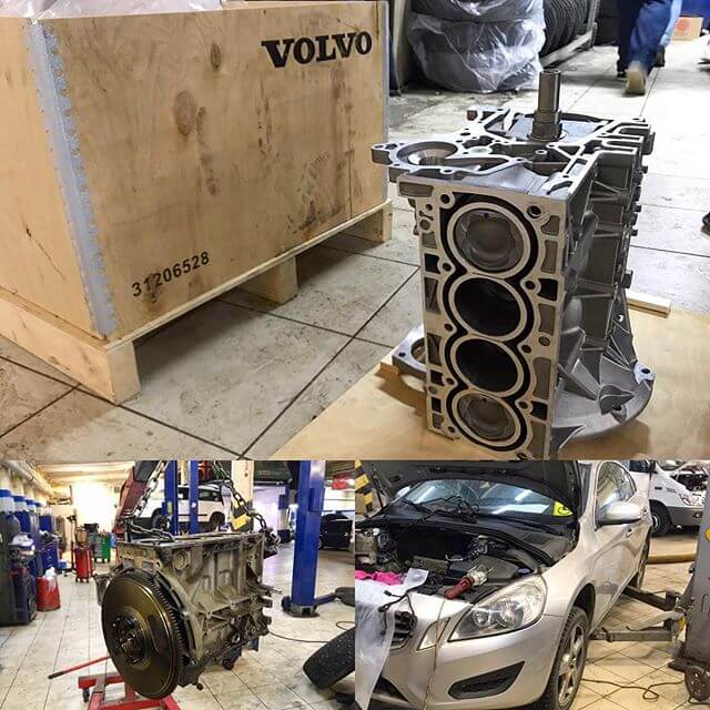 Ремонт двигателя Volvo S60