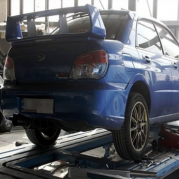 Ремонт порогов Subaru Impreza