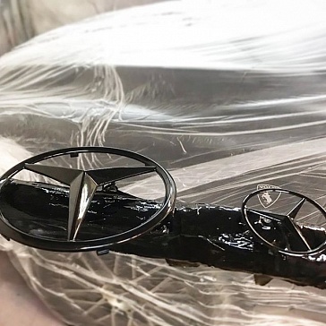 Покраска одной детали Mercedes-Benz GL-класс
