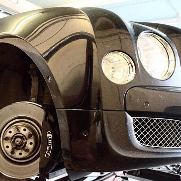 Замена тормозных колодок Bentley mulsanne