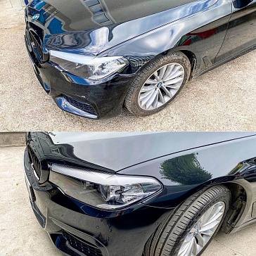Покраска крыла BMW 5 series
