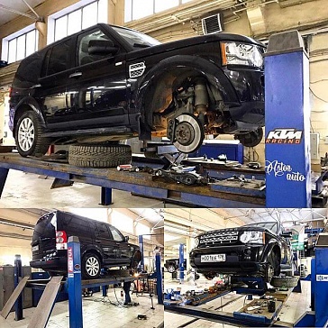 Ремонт рычагов подвески Land Rover